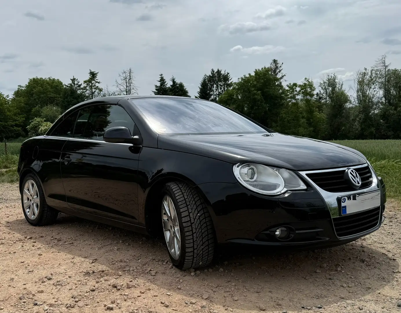 Volkswagen Eos Eos 2.0 Turbo FSI, 200PS, nur 24.000 Km, Top! Schwarz - 2