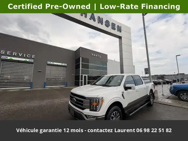 Ford Lariat Ethanol 5.0L SuperCrew 4x4 Tout compris hors homologation 4500e