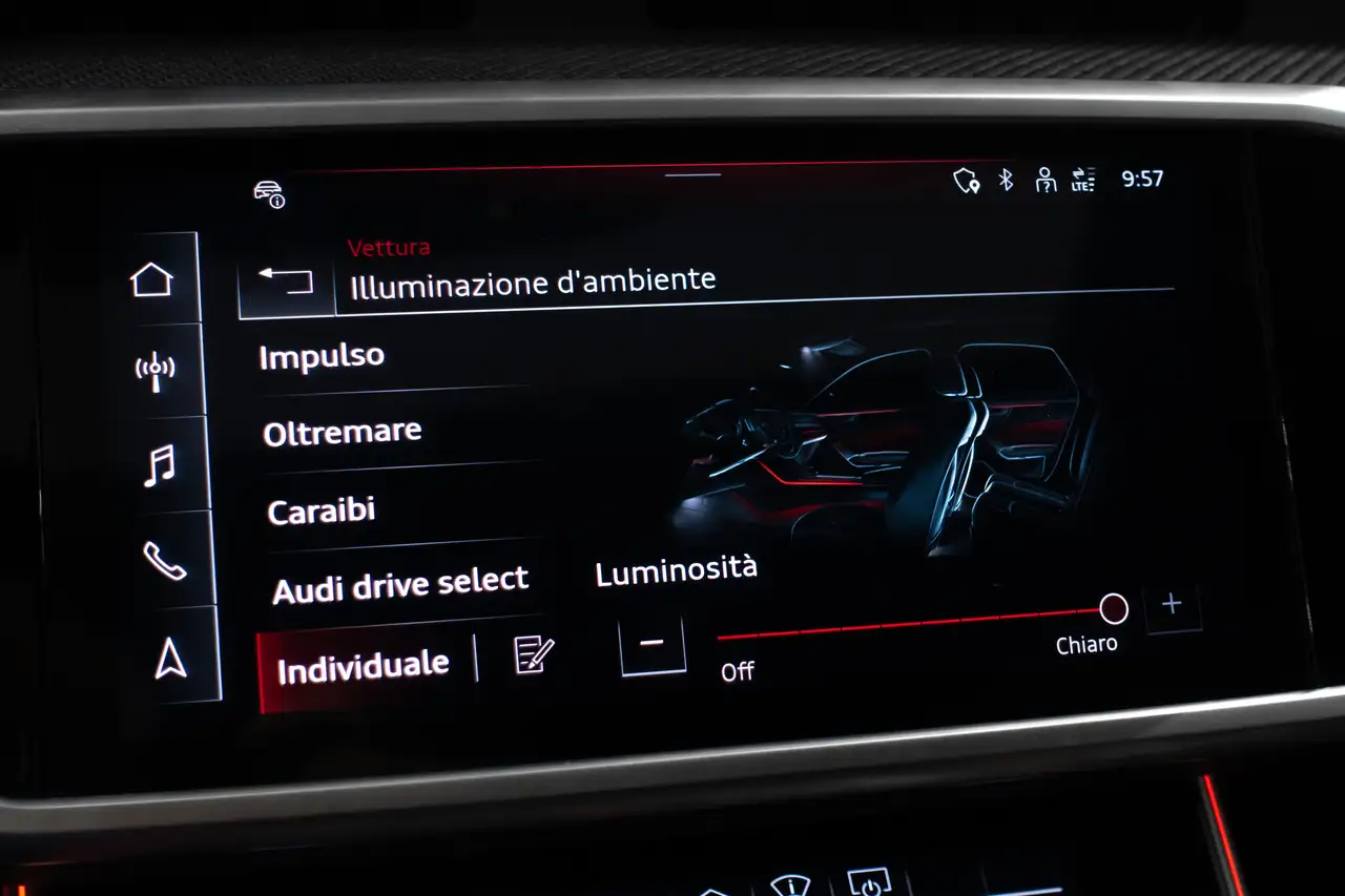 Audi RS6 PERFORMANCE V-MAX 305 DRC CERAMIC-BRAKES TETTO B&O HUD 5YEAR WARRANTY, миниатюра 19