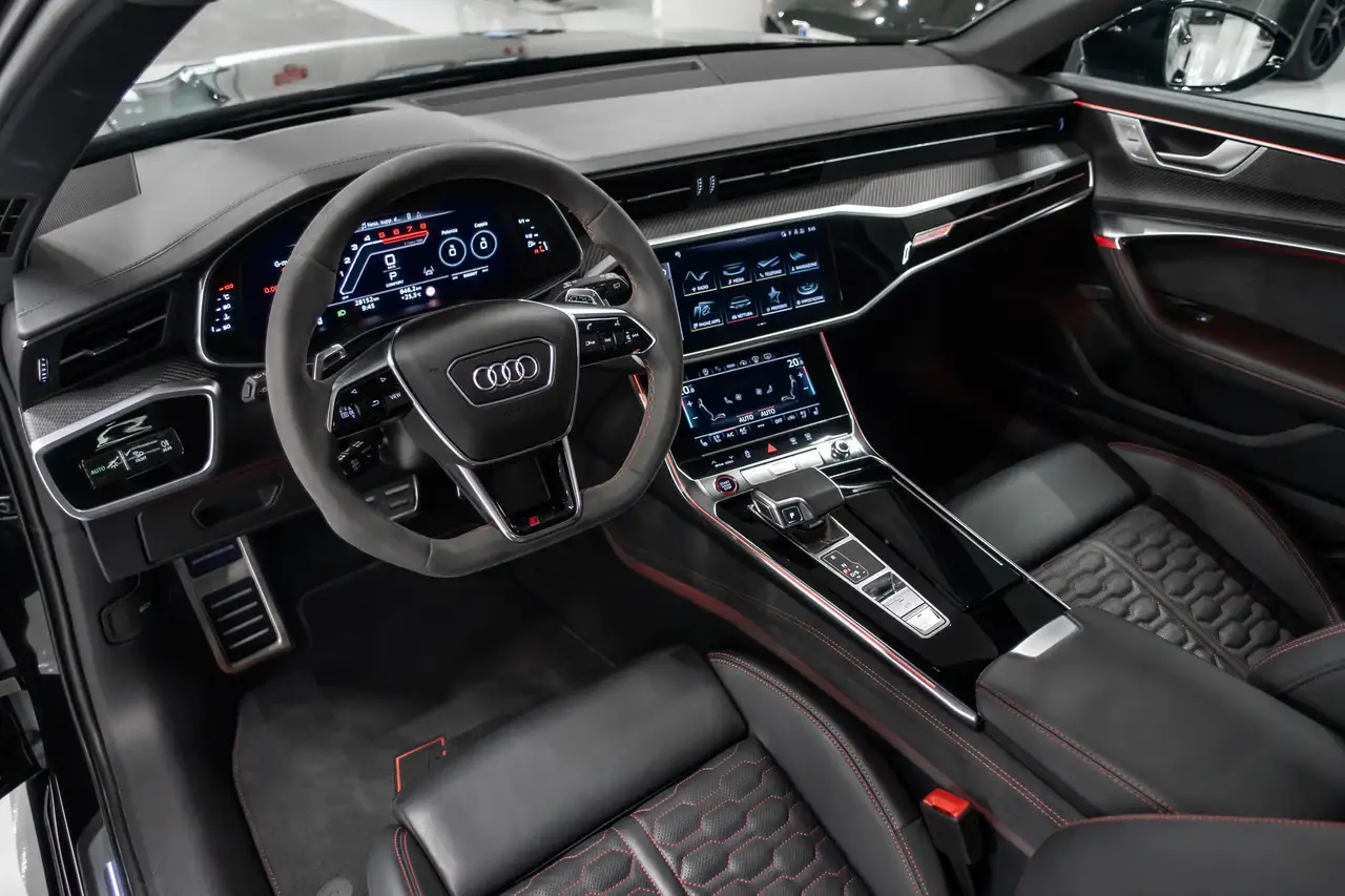 Audi RS6 PERFORMANCE V-MAX 305 DRC CERAMIC-BRAKES TETTO B&O HUD 5YEAR WARRANTY, миниатюра 7