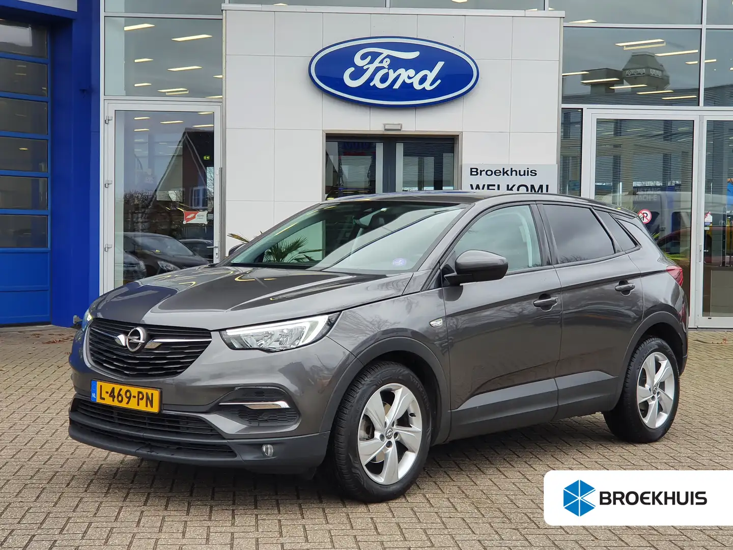 Opel Grandland X 1.2 Turbo Business Executive | Stoelverwarming | C Grijs - 1