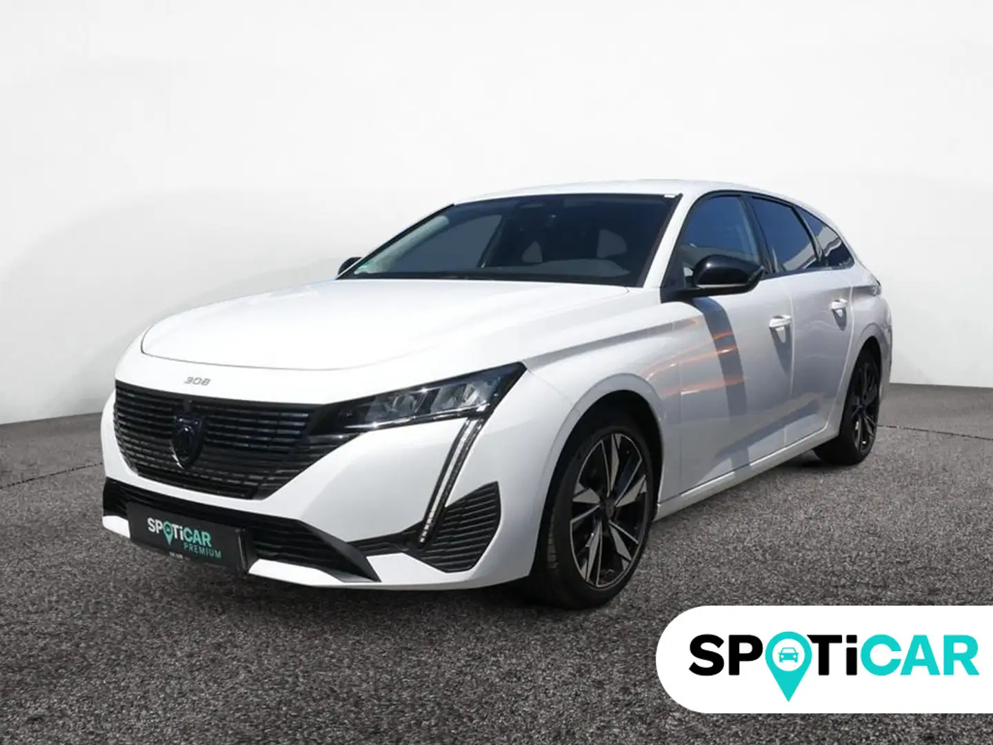 Peugeot 308 SW Allure BlueHDI 130 EAT8 SHZ NAVI LED Blanc - 1