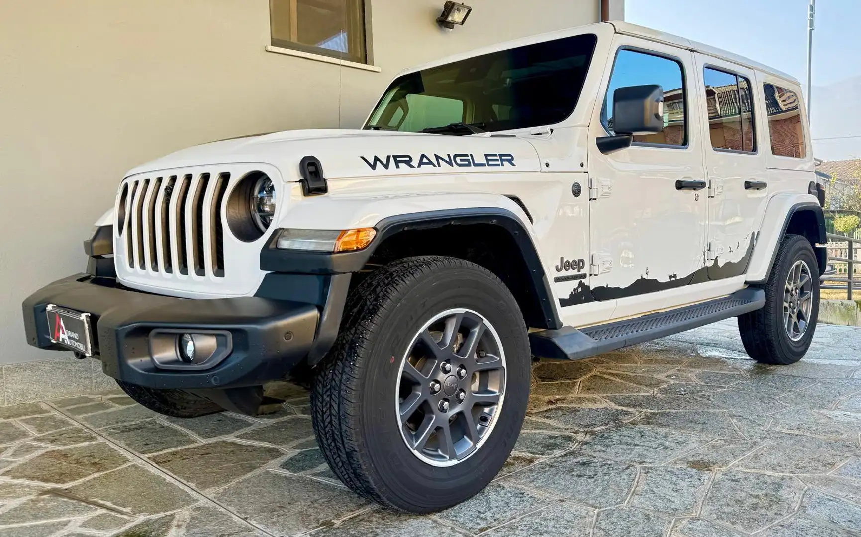 Jeep Wrangler Unlimited 2.0 Turbo 80th Anniversary Blanc - 1