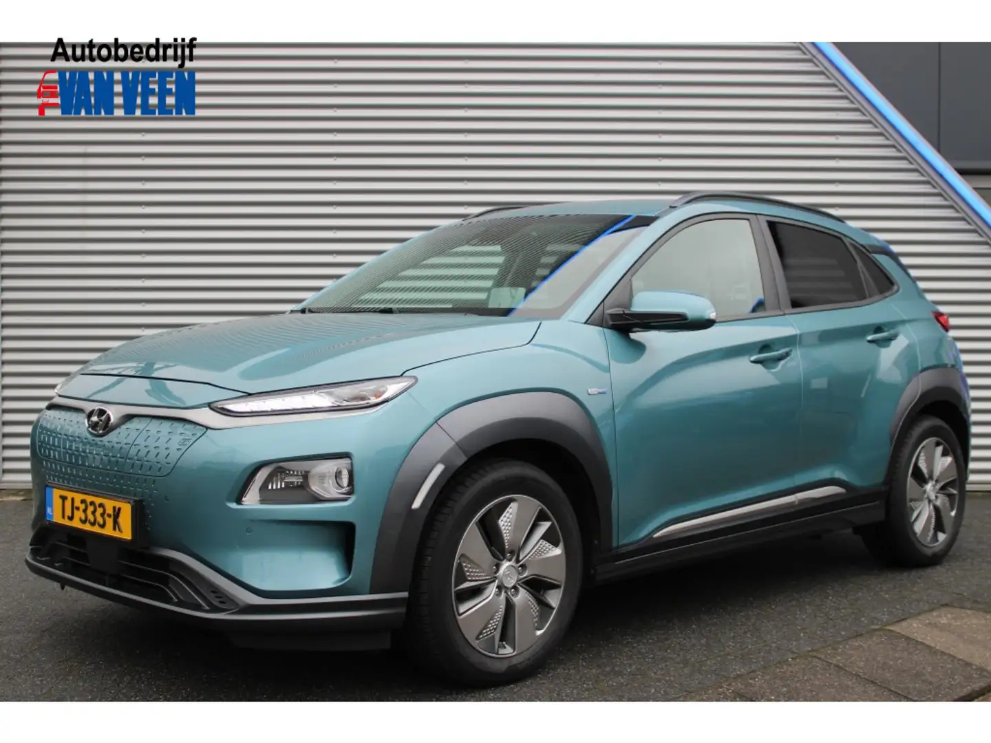 Hyundai KONA EV Premium 64 kWh Blauw - 1