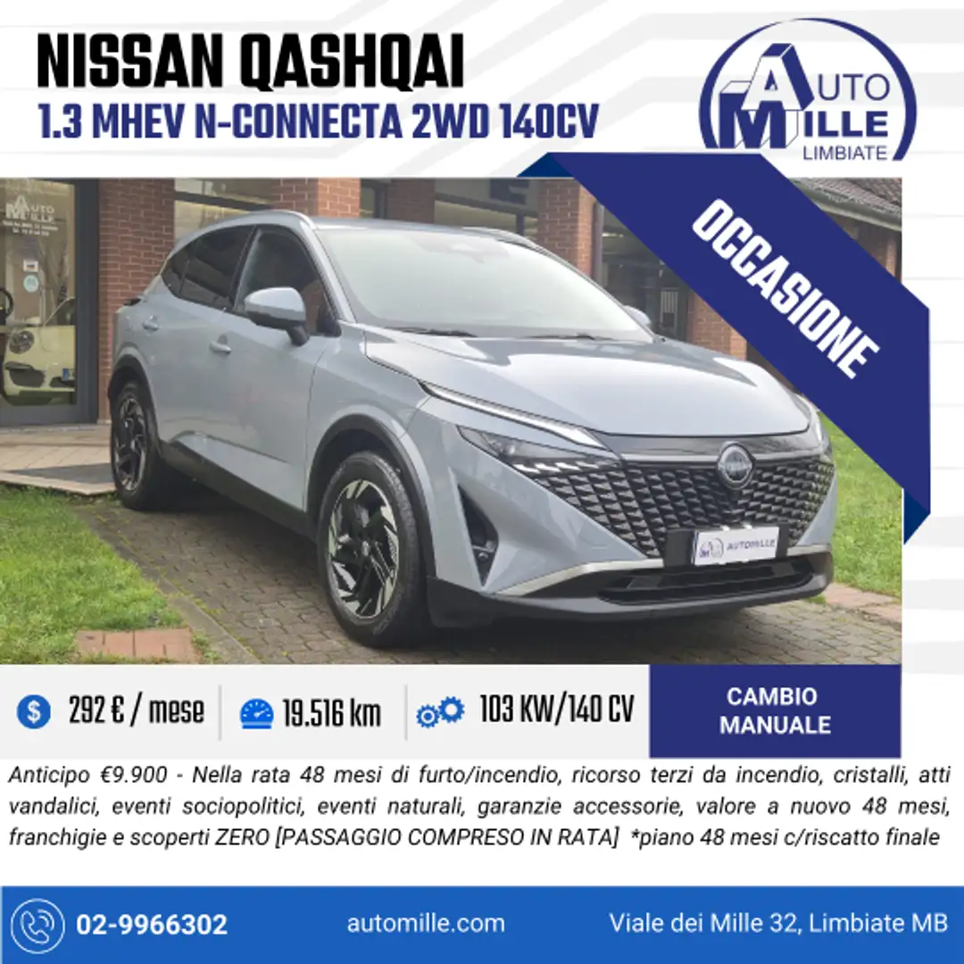 Nissan Qashqai 1.3 mhev N-Connecta 2wd 140cv Grau - 1