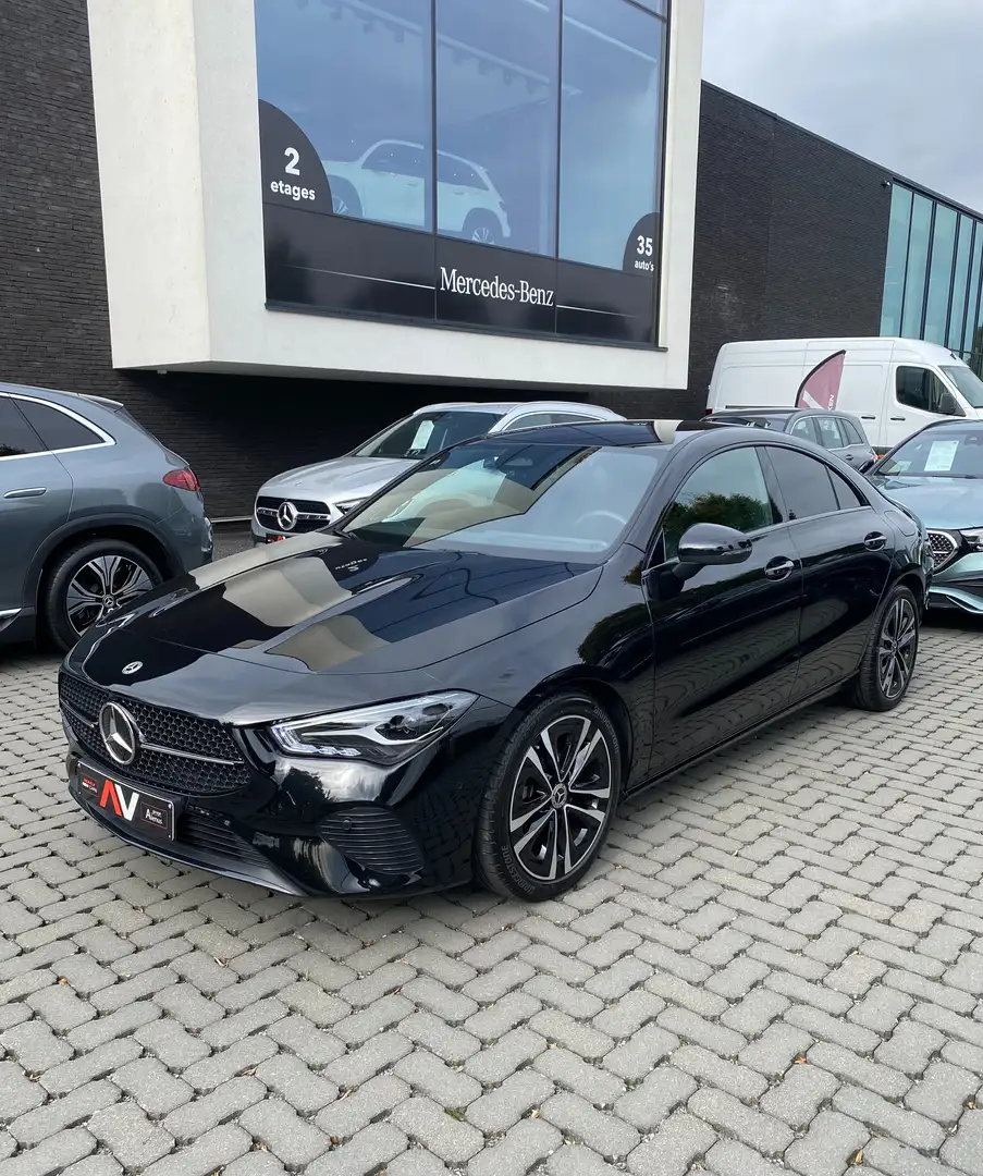 Mercedes-Benz CLA 180 7G COUPE Mild Hybr. NIGHT Memory/Burmester/Leder Noir - 1