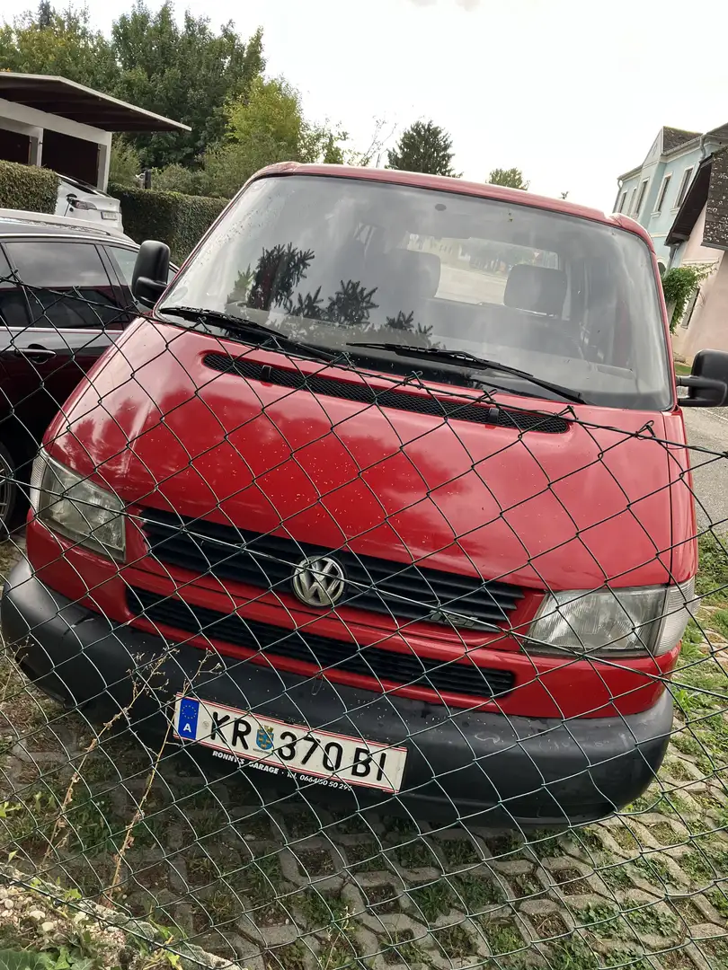 Volkswagen T4 Caravelle 3-3-3 2,5 tdi Rot - 1