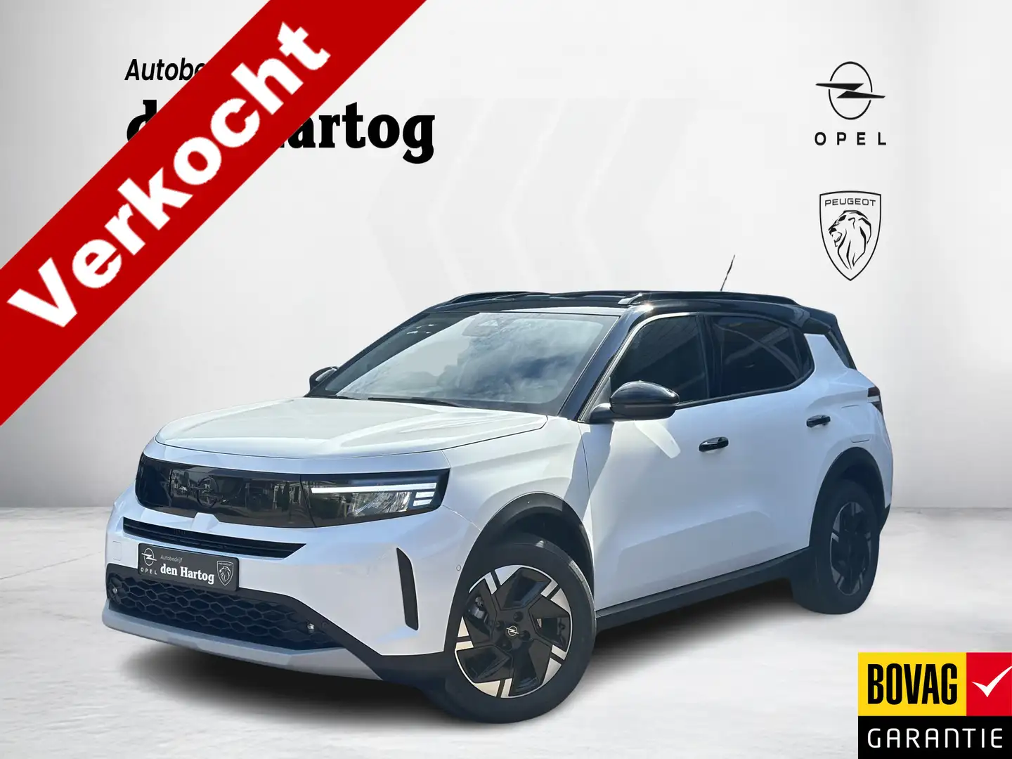 Opel Frontera 1.2 Turbo Hybrid GS Automaat / Stoel stuur verwarm Wit - 1