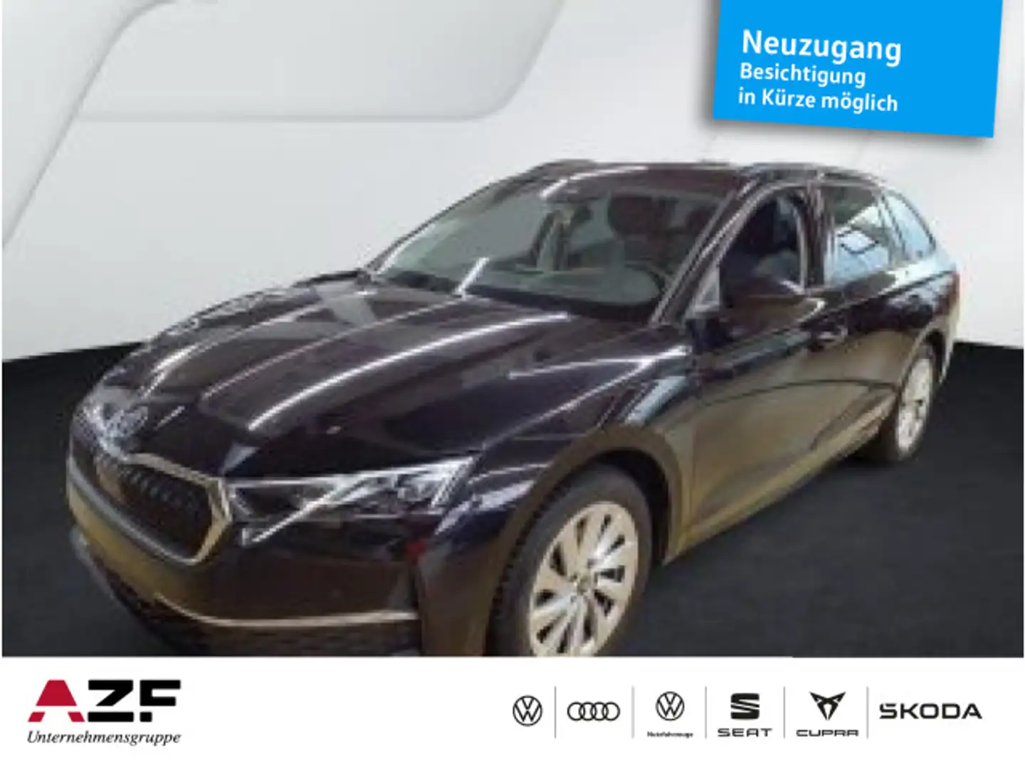 Skoda Octavia 2.0 TDI DSG AHK+NAVI+ACC+LED+360*+SITZH. Schwarz - 1