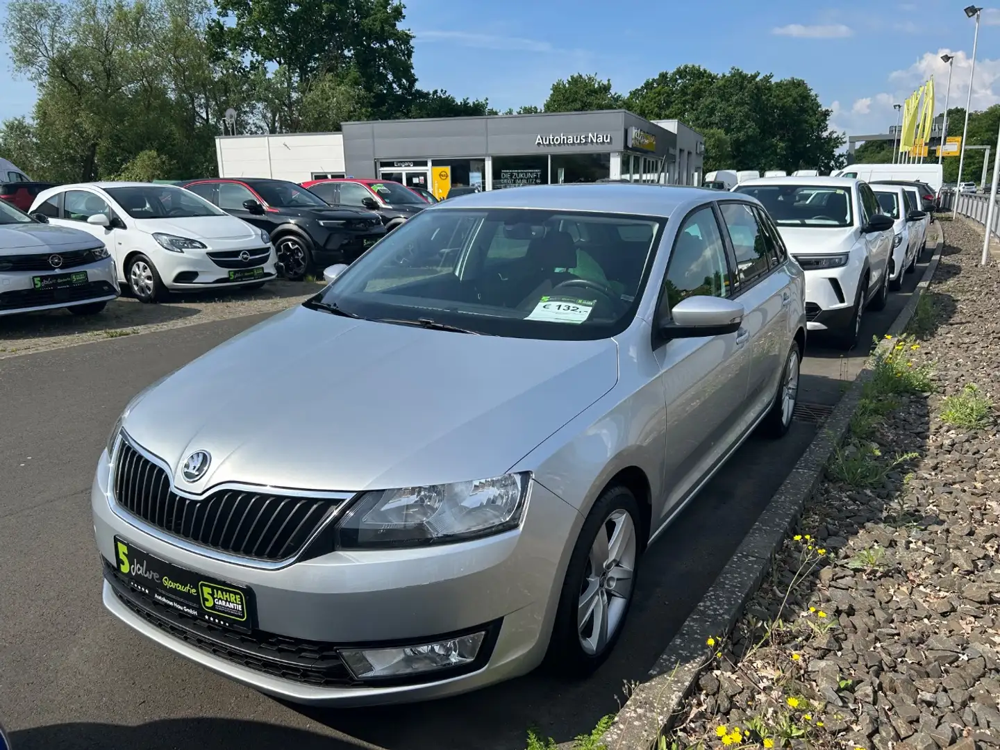 Skoda Rapid/Spaceback Rapid 1.2 TSI Spaceback Green tec Joy LM KlimaA Argent - 2