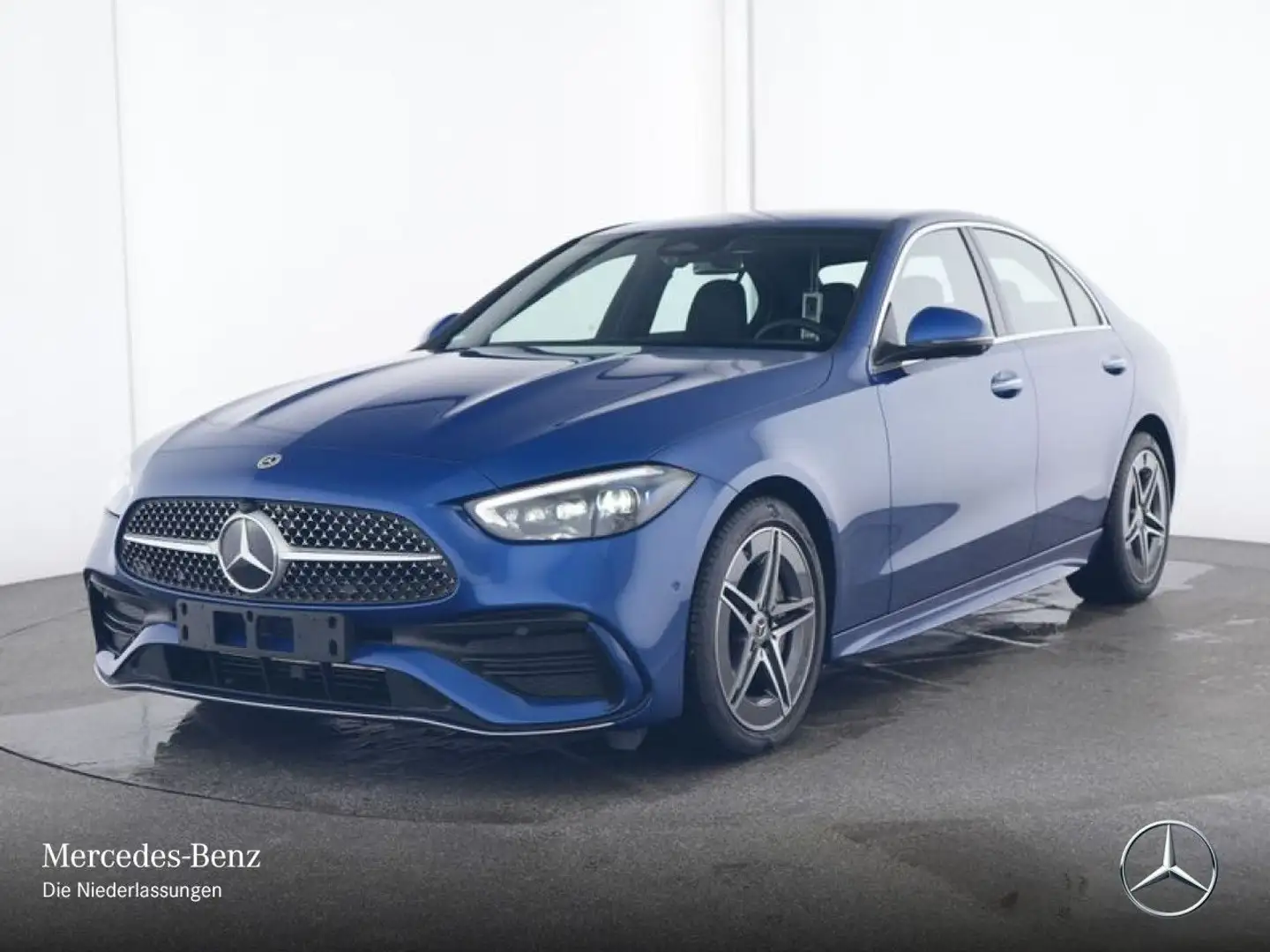 Mercedes-Benz C 300 d AMG+360+TOTW+KEYLESS+9G Blau - 2