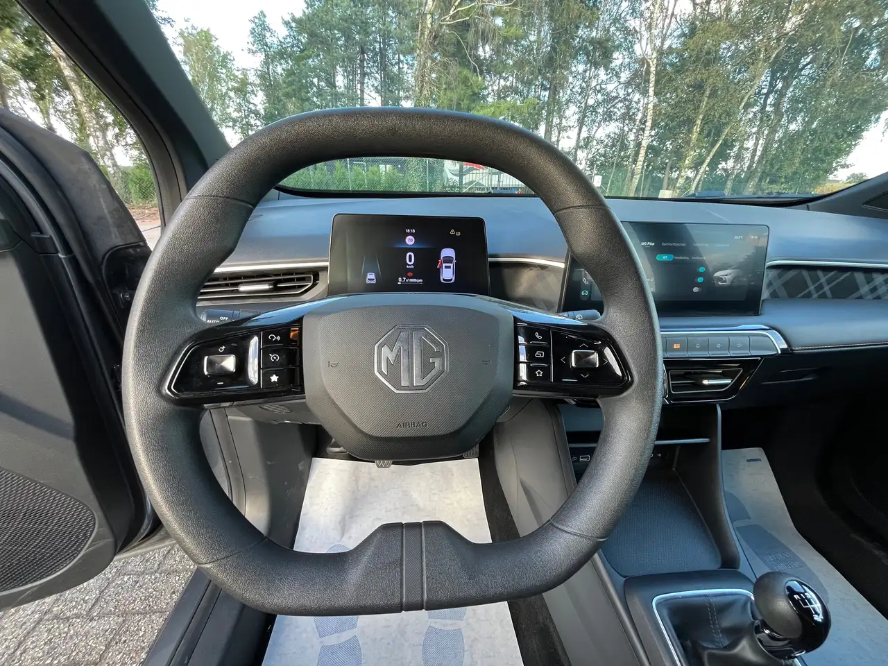 MG MG3 COMFORT 1.5i BENZINE 2025 12000KM FABRIEKSGARANTIE!!, миниатюра 18