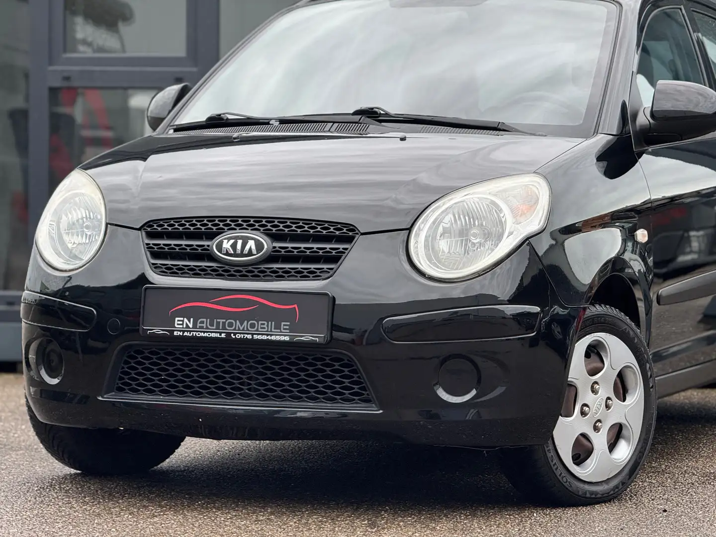 Kia Picanto 1.1 Attract|2.Hand|Servo|Radio|64.000km|TÜV| Schwarz - 2