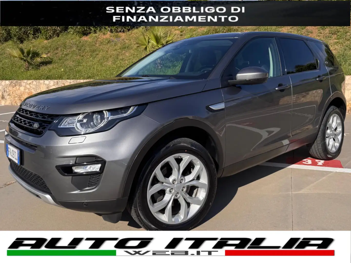 Land Rover Discovery Sport 2.0 TD4 150 CV HSE 7POSTI+PELLE+19''+RCAM Grijs - 1