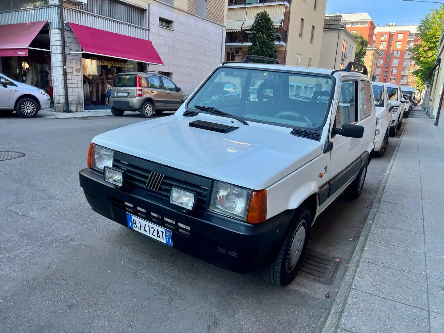 Fiat Panda Panda 0.9 Hobby Blanc - 1