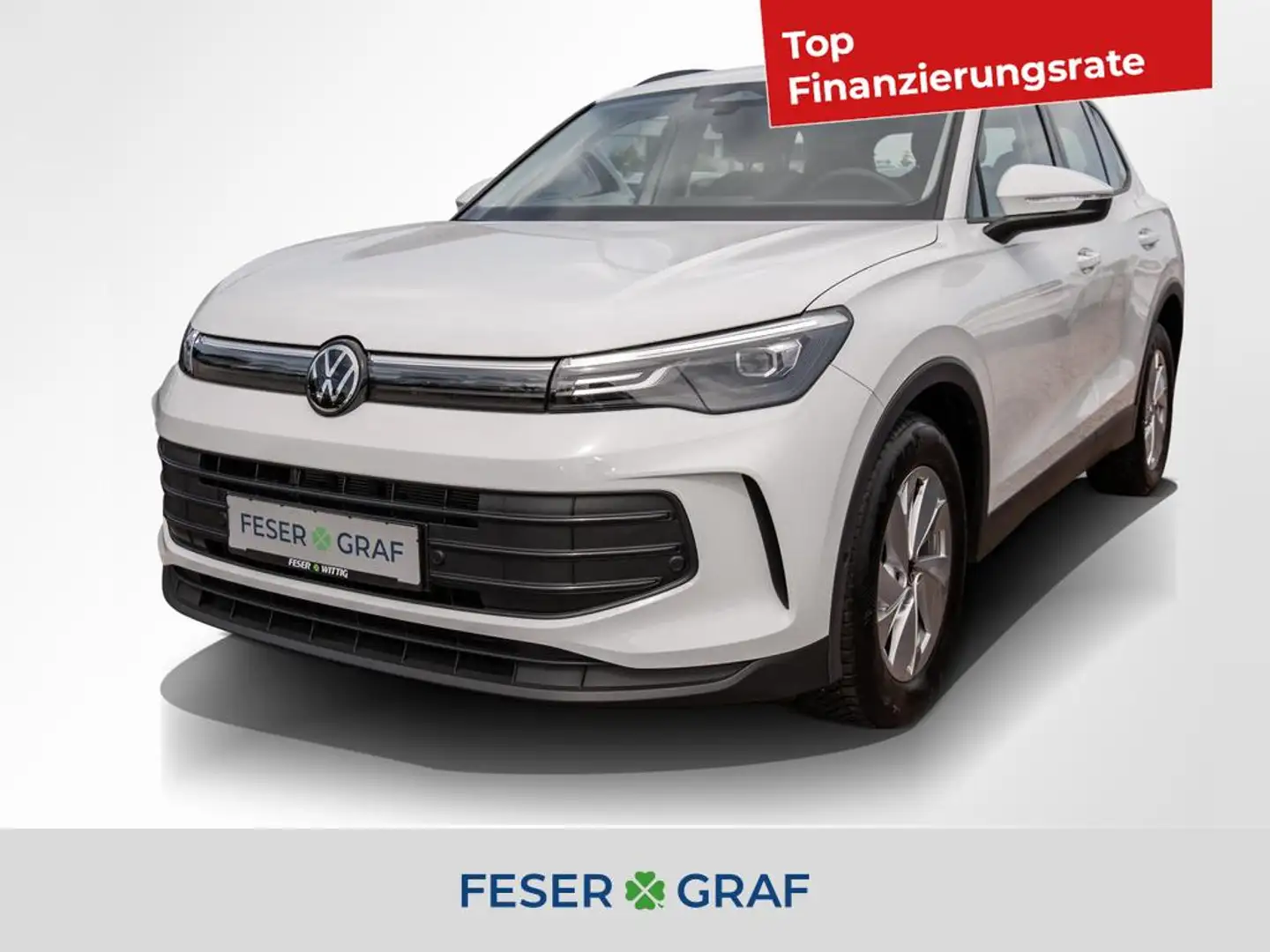 Volkswagen Tiguan 2.0 TDI DSG AHK/NAVIKamera/Sitzh/LED Weiß - 1