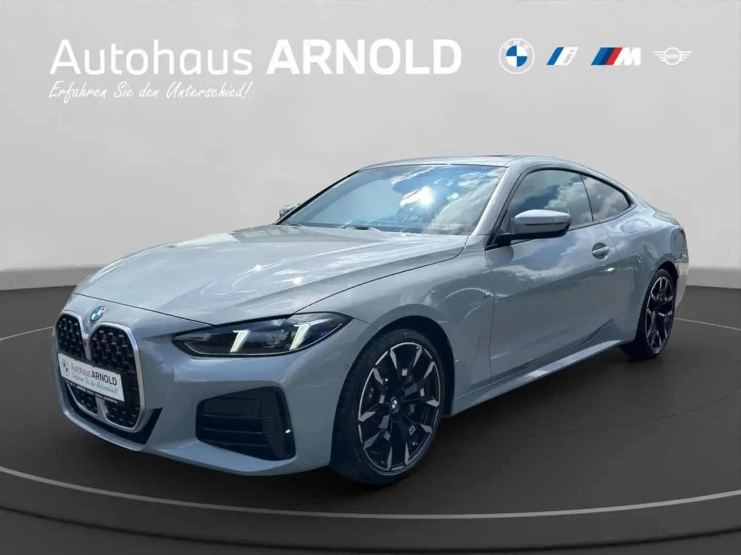 BMW 430 i xDrive Coupé M Sportpaket Harman Kardon Lenkadhz Gris - 1