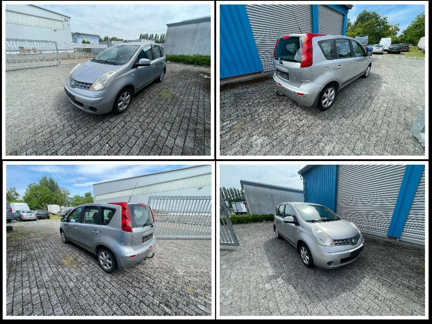 Nissan Note 1.5 "DIESEL" KLIMA, AHK, PDC, SHZ...TÜV 05/27! Grigio - 1
