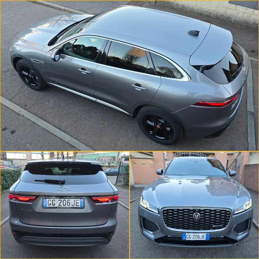 Jaguar F-Pace R-Dynamic HSE 2.0d 204 CV AWD Gris - 2