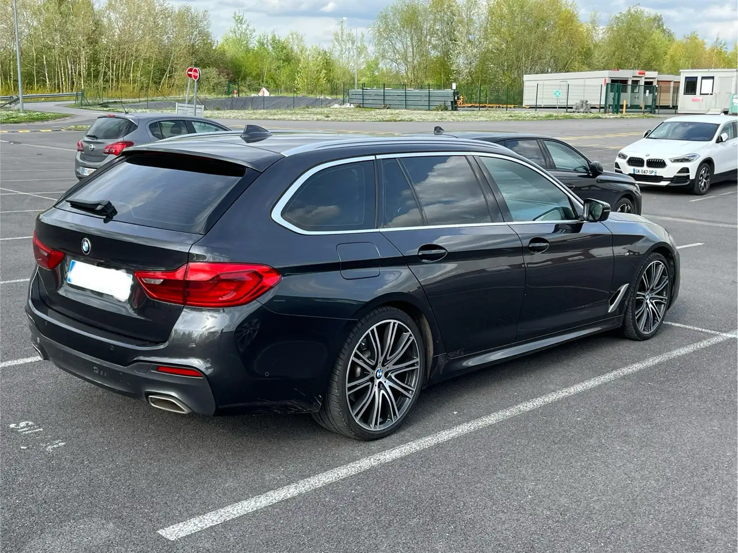 BMW 520 520d 190 ch BVA8 M Sport Noir - 2