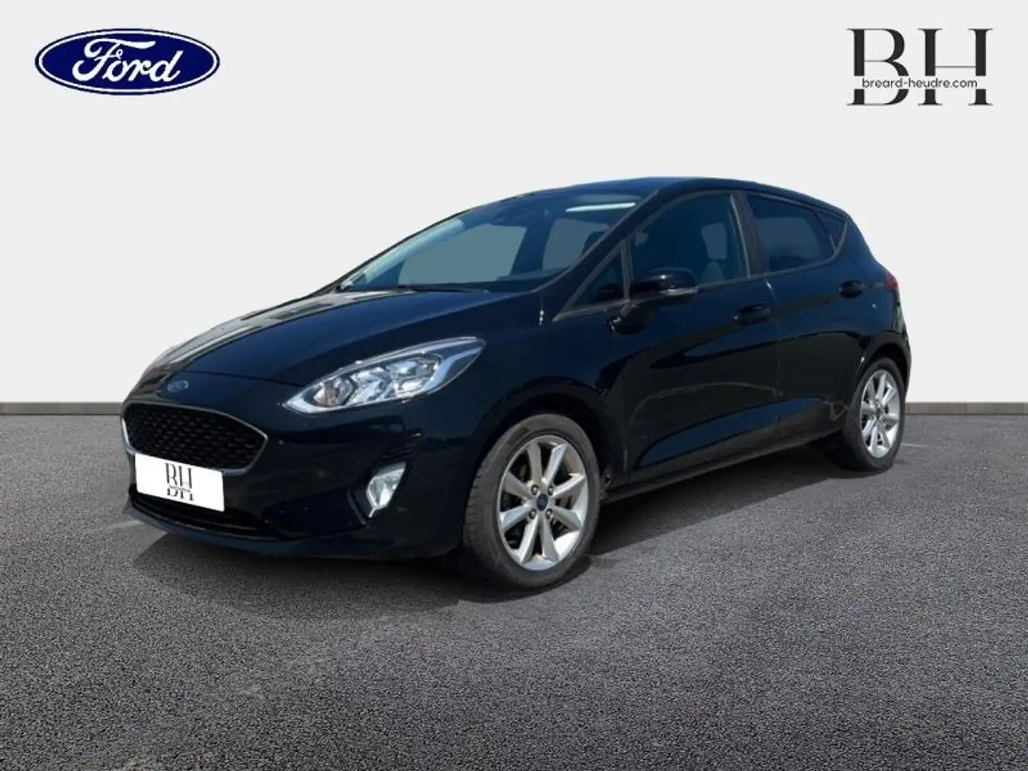 Ford Fiesta 1.0 EcoBoost 95ch Connect Business 5p Noir - 1
