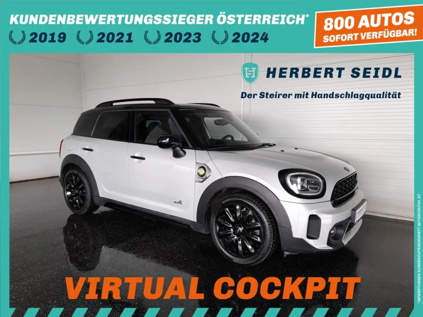 MINI Countryman SE All4 Countryman 4x4 PHEV Aut *18 ZOLL / VOLL LED / VIRTUELL / TEMPOMAT / 2 ZONEN KLIMA / KEYLESS* Weiß - 1