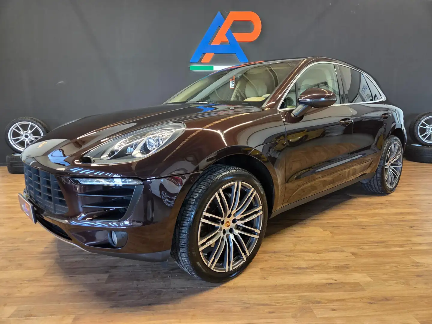 Porsche Macan 3.0d S 250cv pdk Marrone - 1
