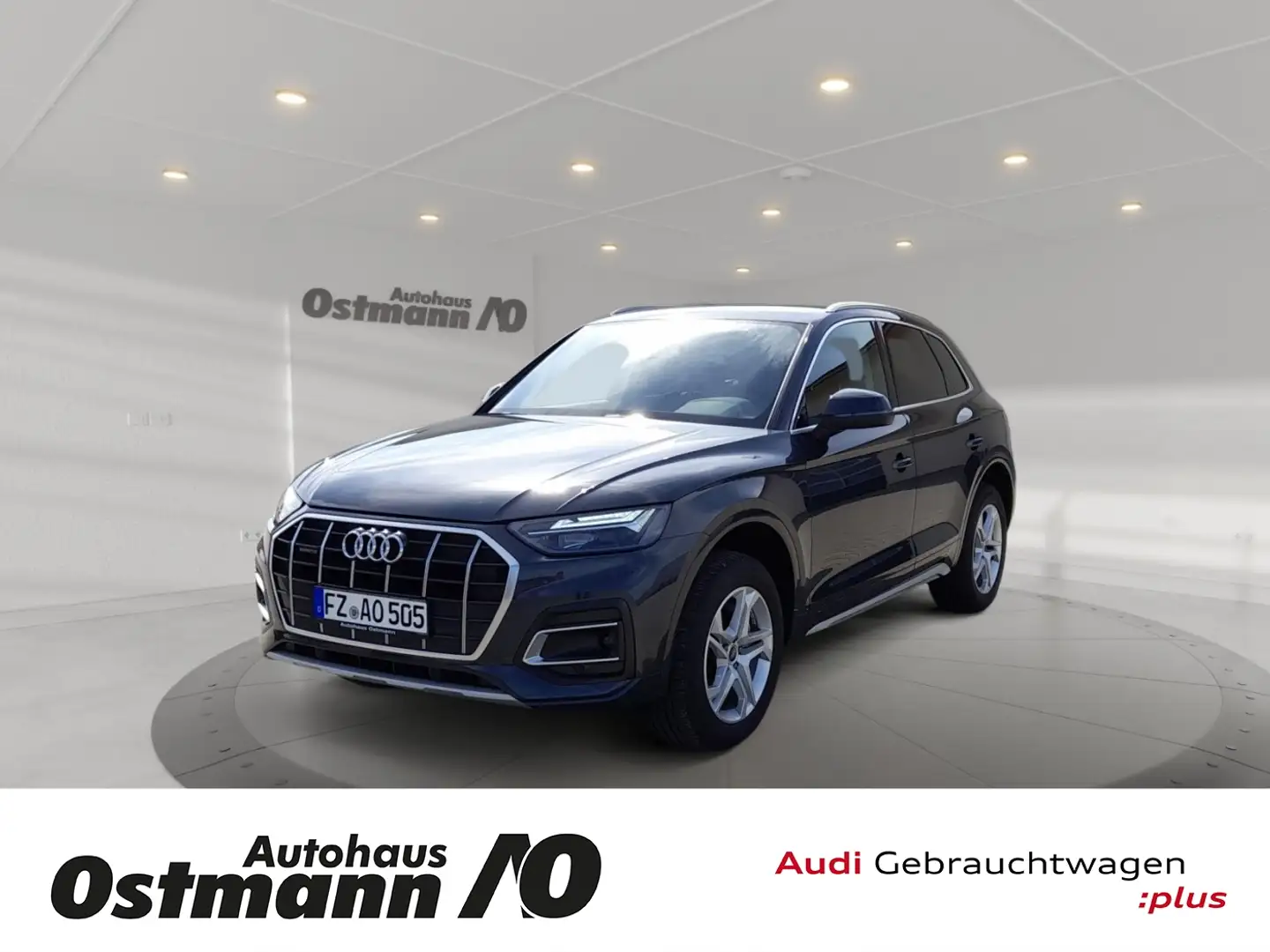Audi Q5 40 TDI quattro advanced AHK RFK ACC SHZ Grigio - 1