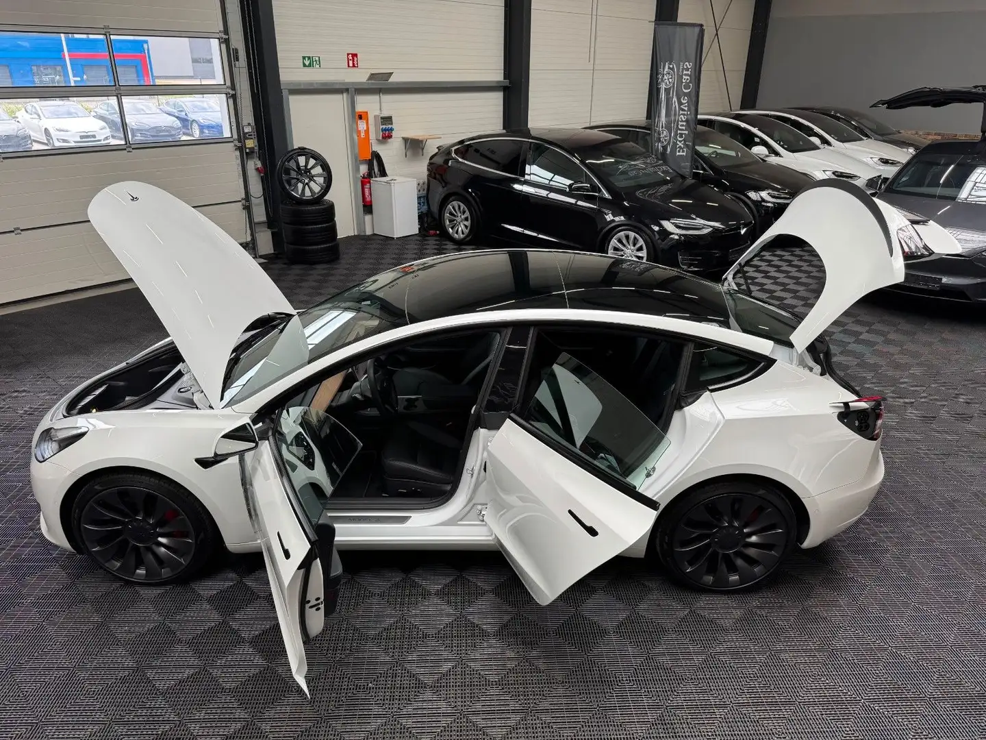 Tesla Model 3 MODEL 3 PERFORMANCE | AP3 | 20INCH | PEARL | Blanc - 2