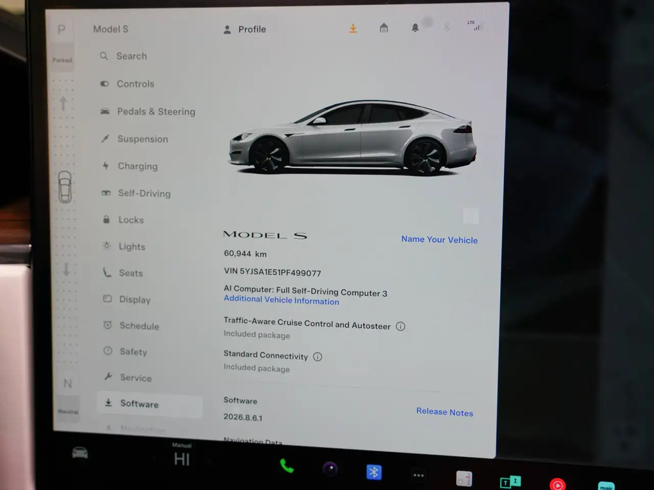 Tesla Model S снимка Tesla Model S