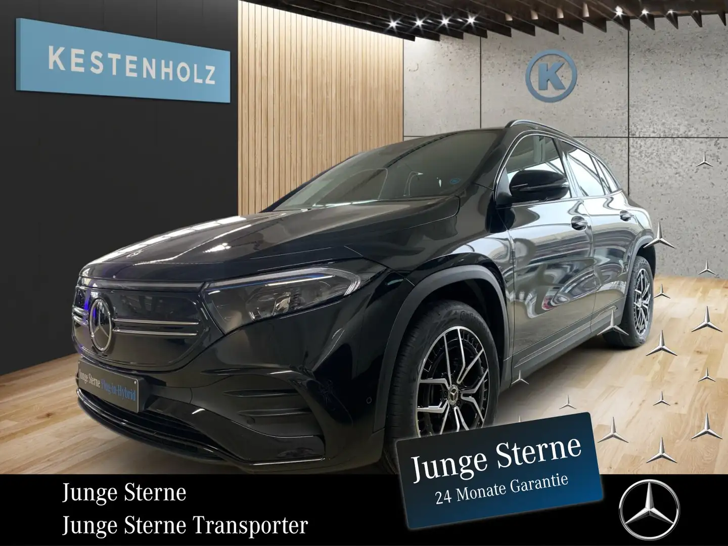 Mercedes-Benz EQA 350 EQA 350 4MATIC *AMG*NIGHT*360°KAM*STHZ* AMG Line Schwarz - 1