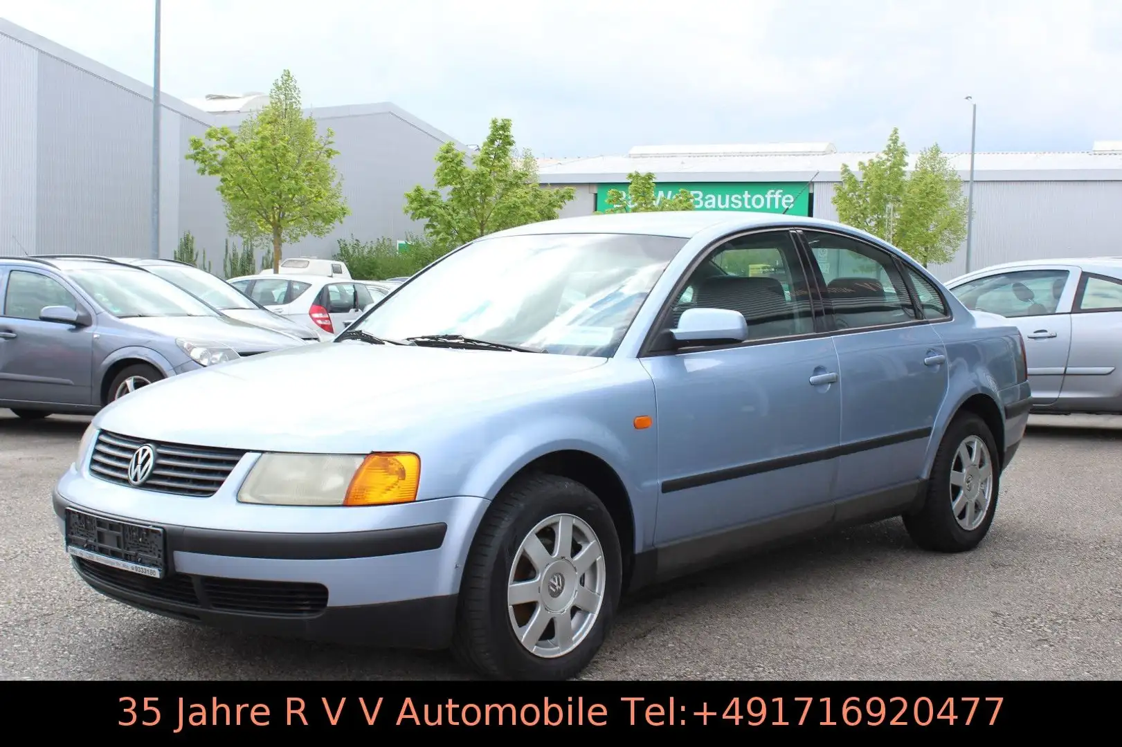 Volkswagen Passat 1.8 T Highline, Alu, Klima, Azul - 2