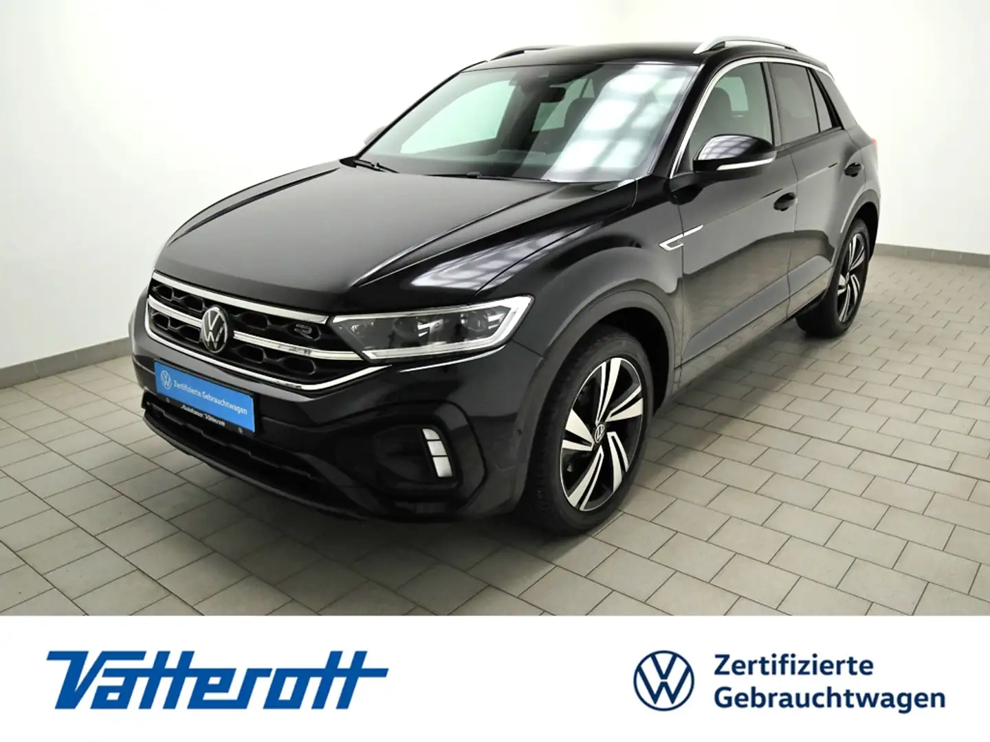 Volkswagen T-Roc 1.0 TSI R line Navi ACC digCockpit Schwarz - 1