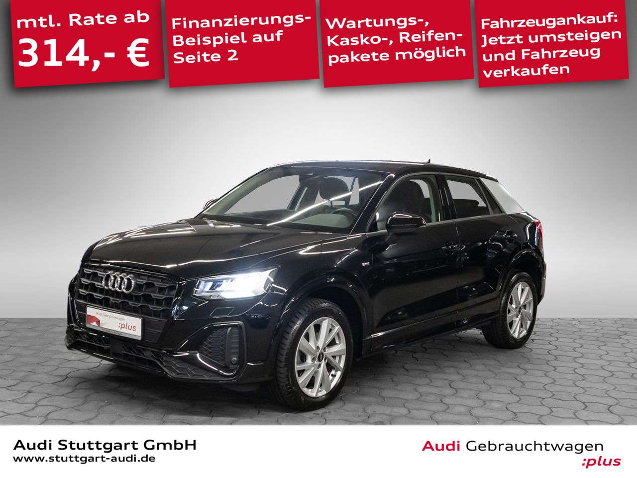 Audi Q2 2022 — 35 TFSI S line Kamera Keyless CarPlay Navi+
