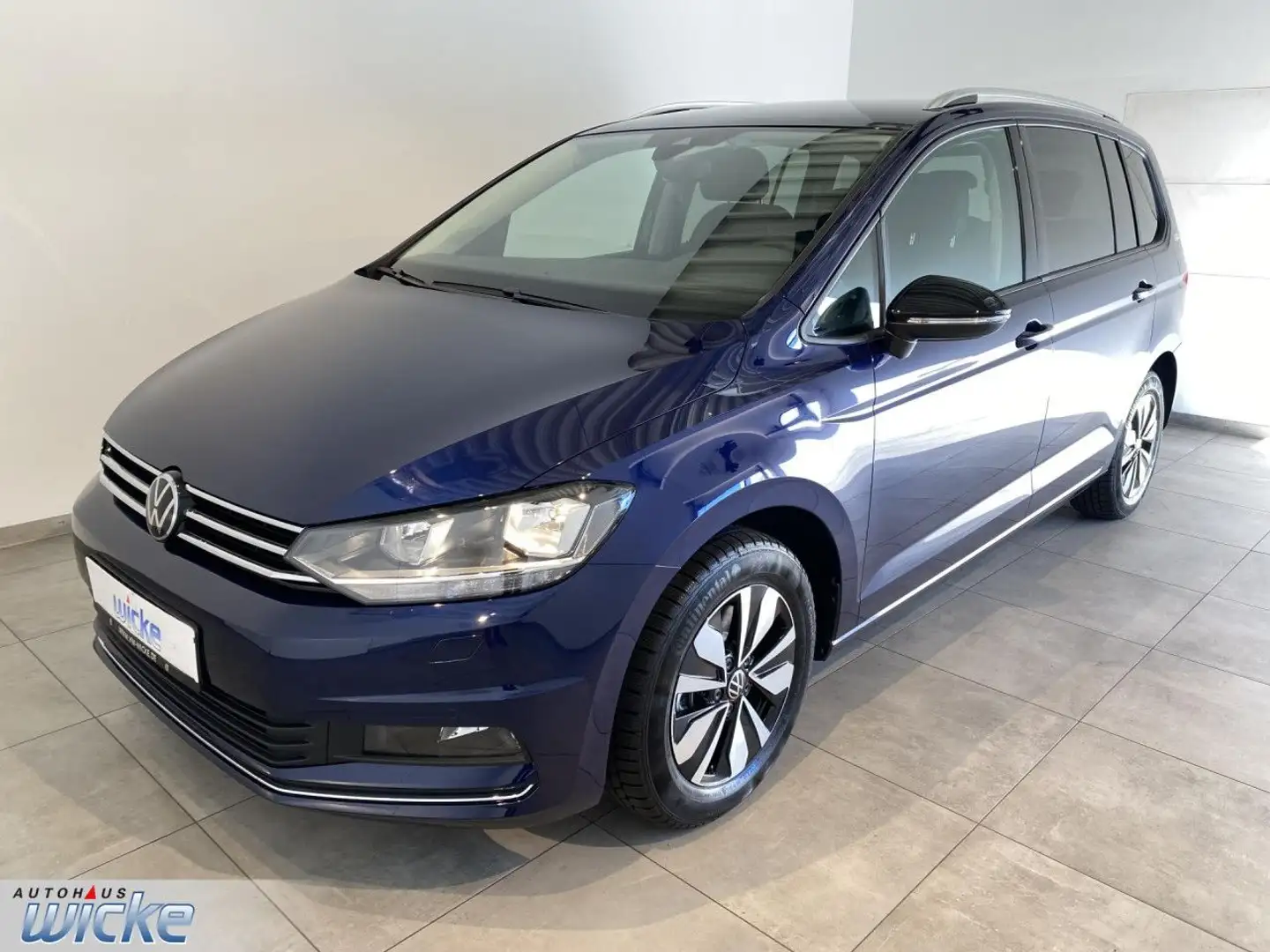 Volkswagen Touran 1.5 TSI 150 PS DSG Gaol RFK GJR 7-Sitzer AC Blu/Azzurro - 2