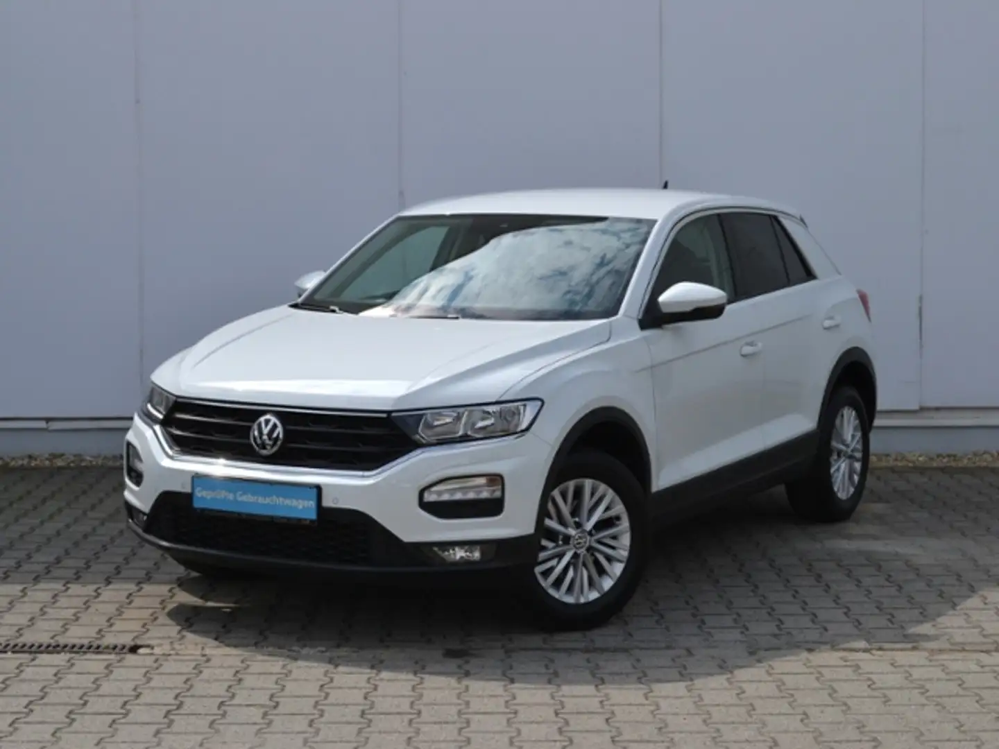 Volkswagen T-Roc 1.0 TSI NAVI+VZE/16-ZOLL/PDC/LANE-ASSIST/CLIMATRO Weiß - 2
