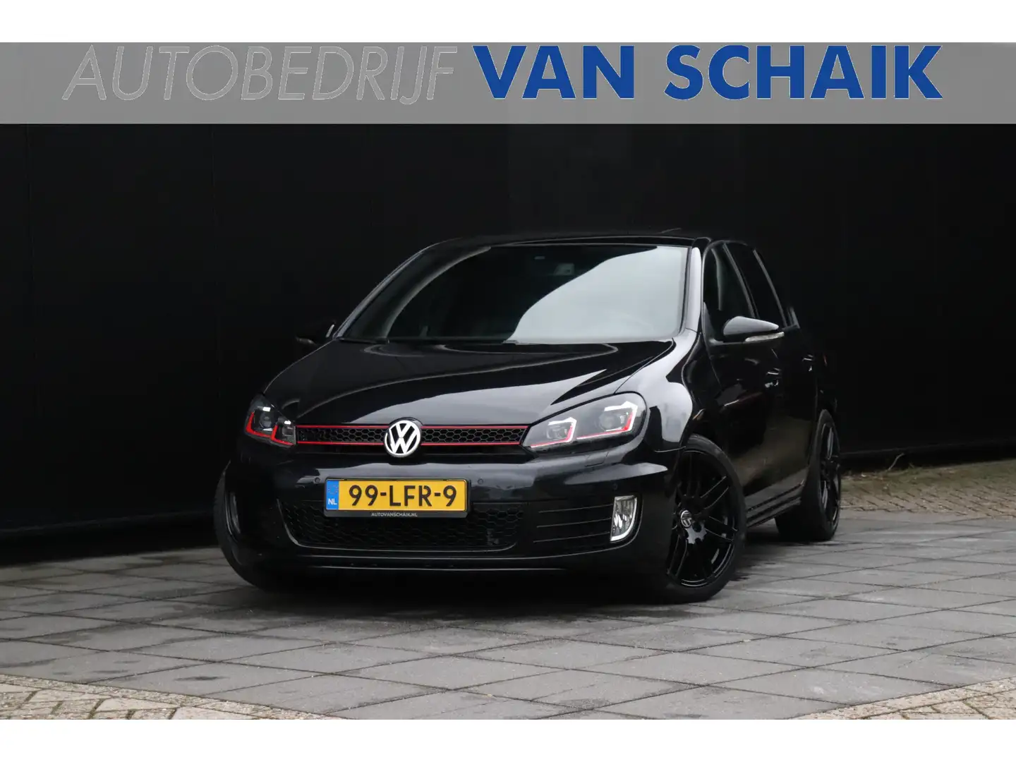 Volkswagen Golf GTI 2.0 | DSG | LEDER | SCHUIFDAK | STOELVERW. | CRUIS Zwart - 1
