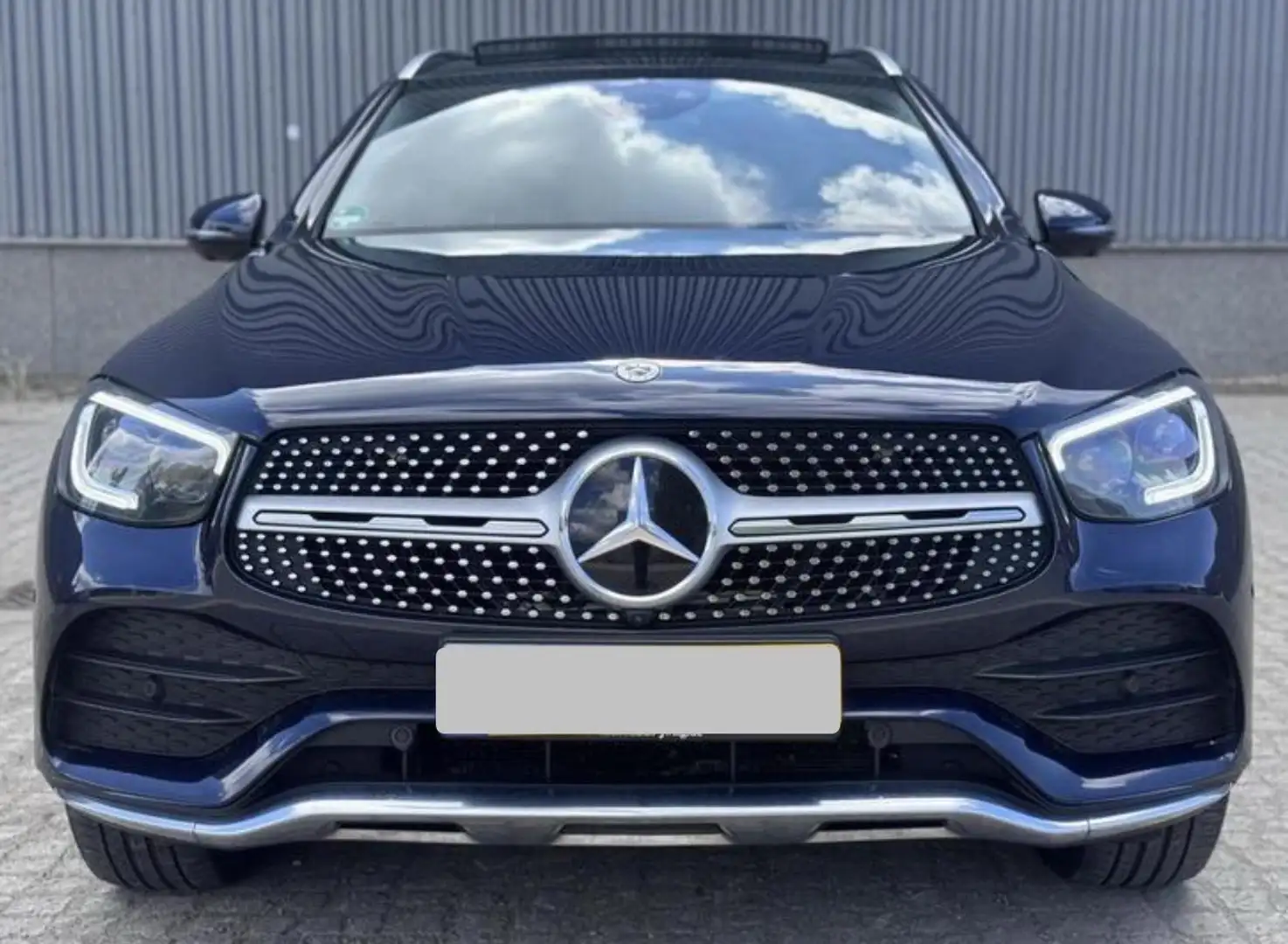 Mercedes-Benz 300 GLC-Klasse 300d 4MATIC Premium Plus AMG Modrá - 2