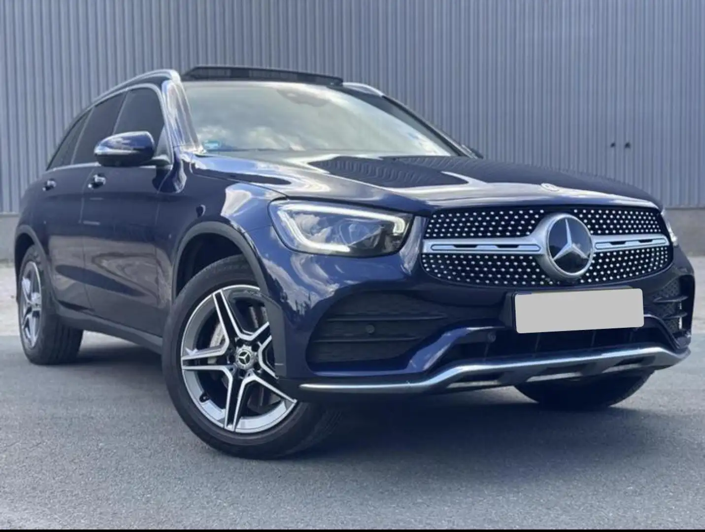 Mercedes-Benz 300 GLC-Klasse 300d 4MATIC Premium Plus AMG Modrá - 1