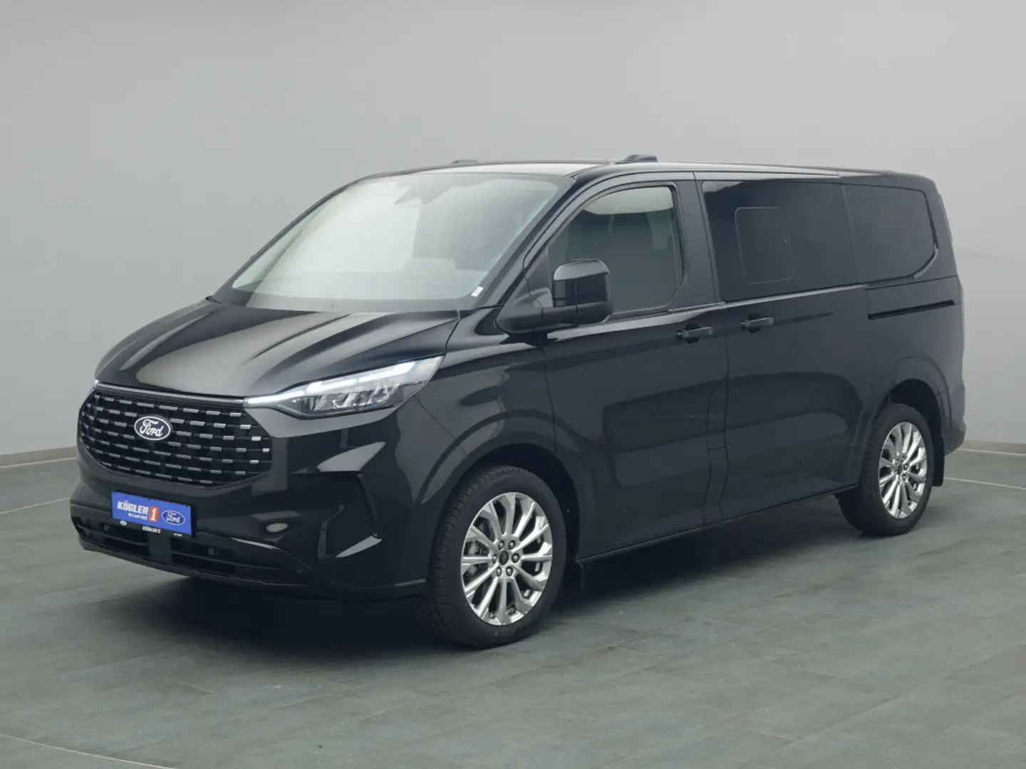 Ford Tourneo Custom 320 L1 Titanium 170PS Aut. Schwarz - 2