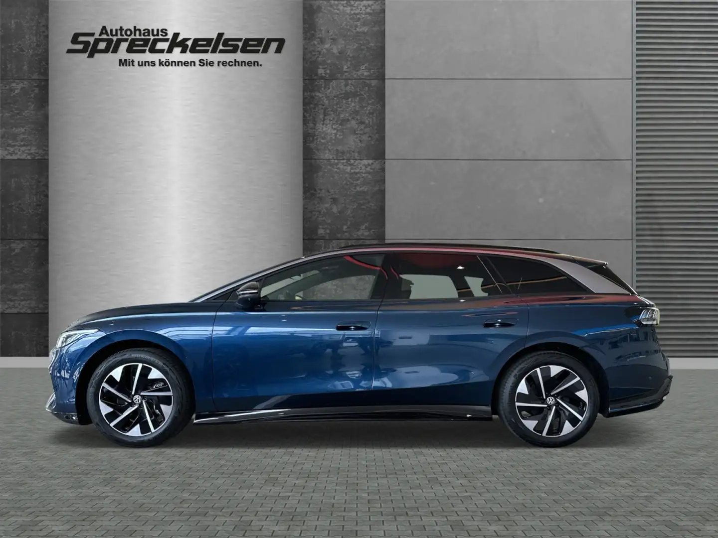 Volkswagen ID.7 Tourer Pro 210 kW (286 PS) 77 kWh 1-Gang-Automatik Blau - 2
