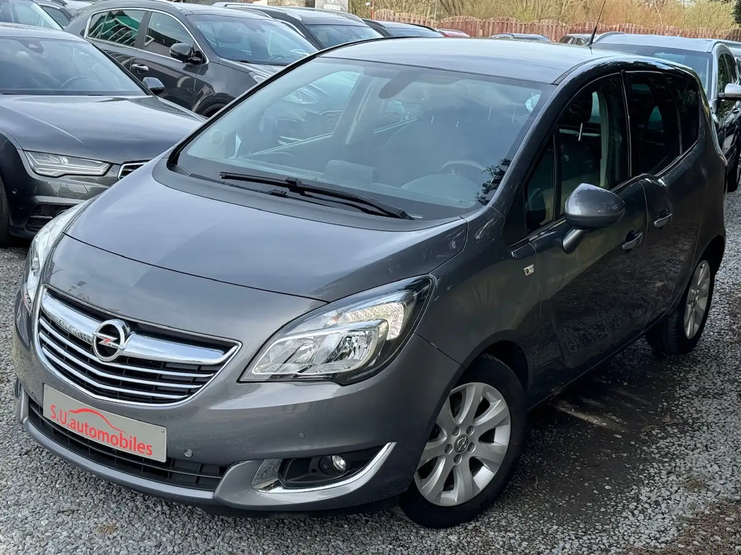 Opel Meriva 1.4i Semi cuir/Navi/Camera/Clim/Gar 12Mois Argent - 1