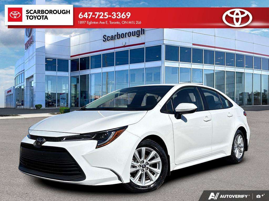 White 2026 Toyota Corolla Sedan  Automatic