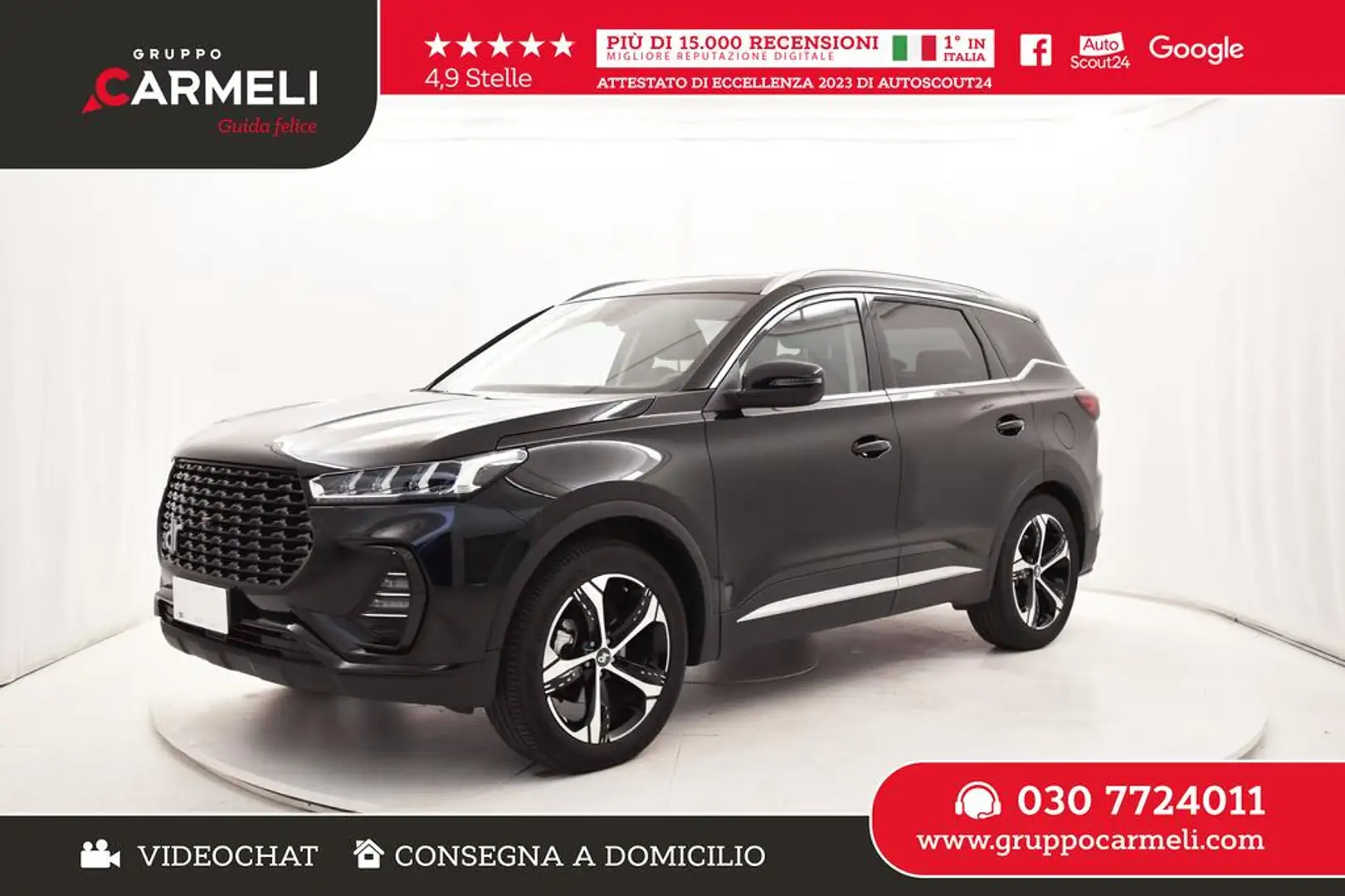 DR Automobiles DR6 1.5 turbo cvt - CAMPAGNA KM0 GIUGNO 2025 Negro - 1