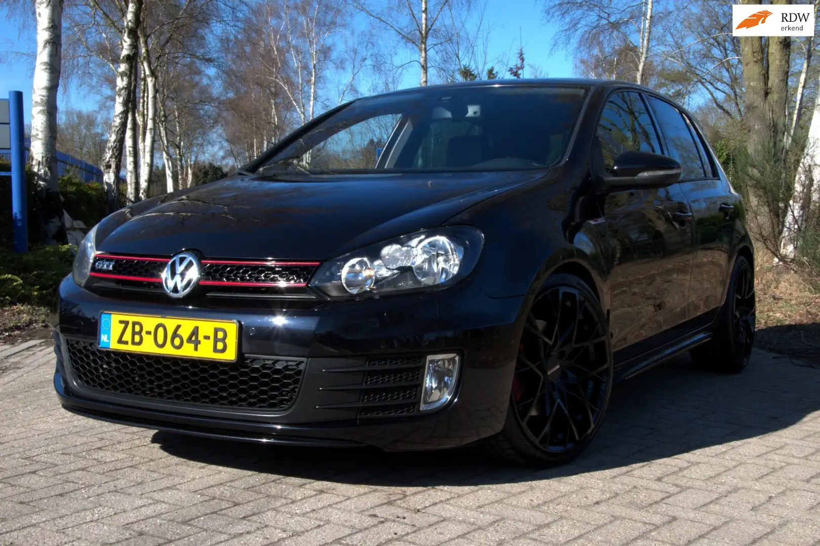Volkswagen Golf GTI 2.0 , Leder , schuifdak ,Stoel verwarming. Schwarz - 1