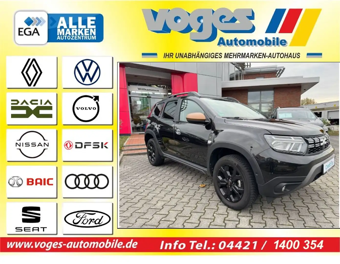Dacia Duster TCe 150 EDC Extreme Schwarz - 1