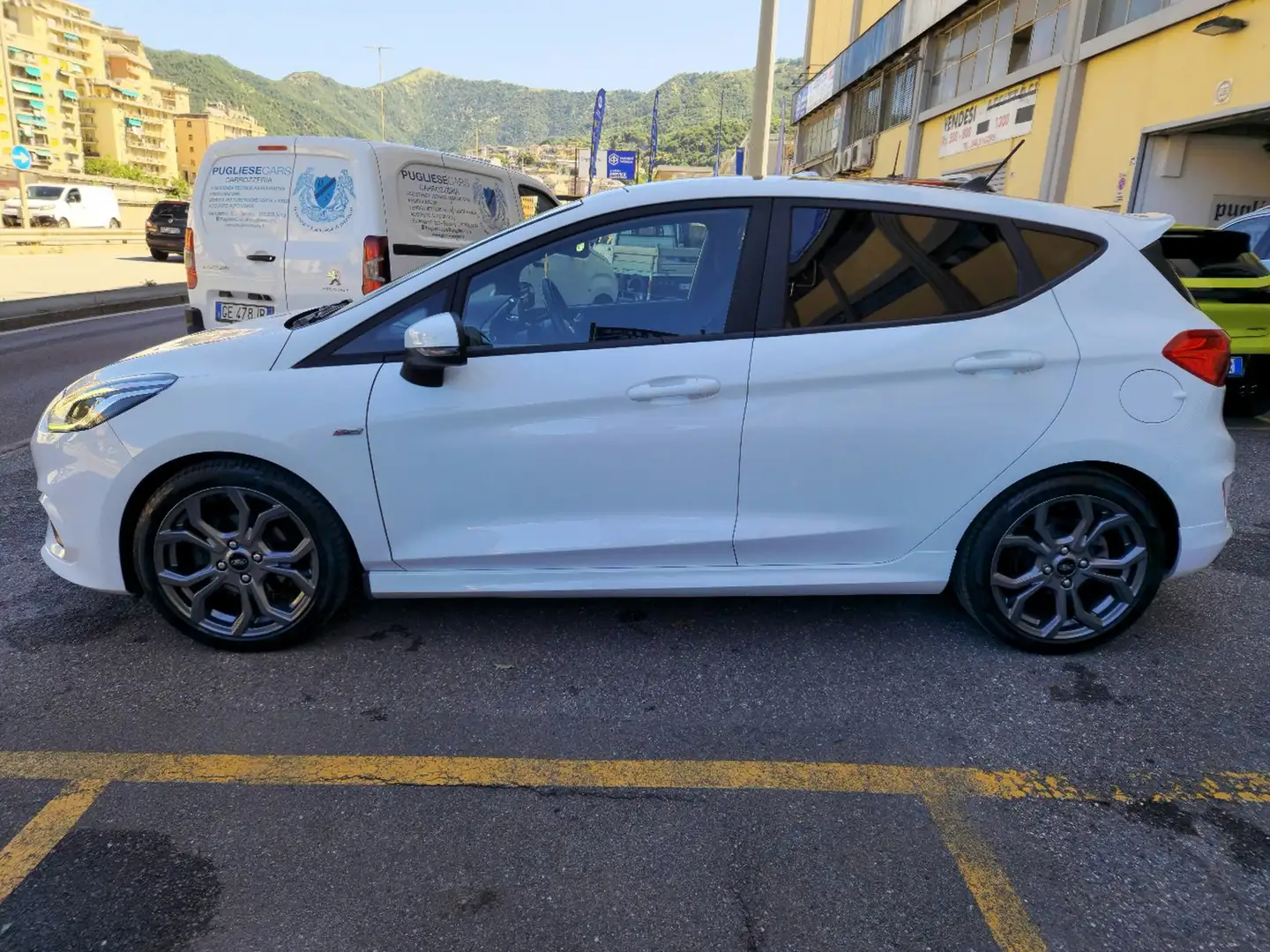Ford Fiesta VII 2017 5p 5p 1.0 ecoboost ST-Line Bianco - 2