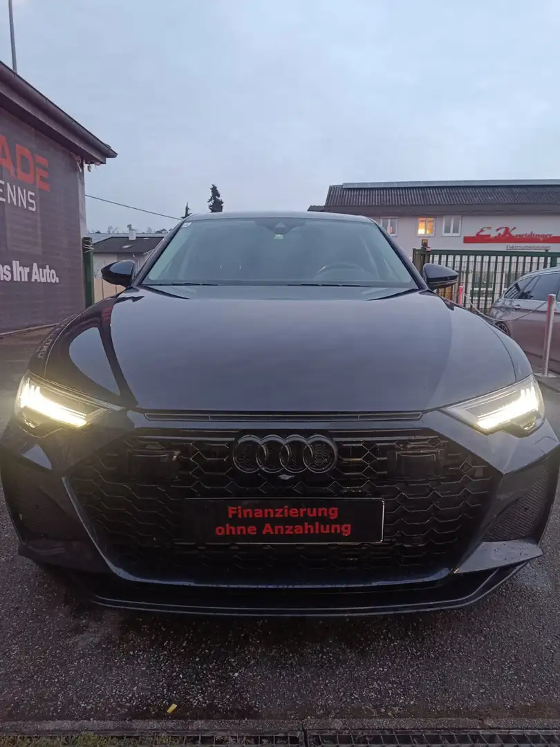 Audi A6 50 TDI quattro S-Line Blauw - 2