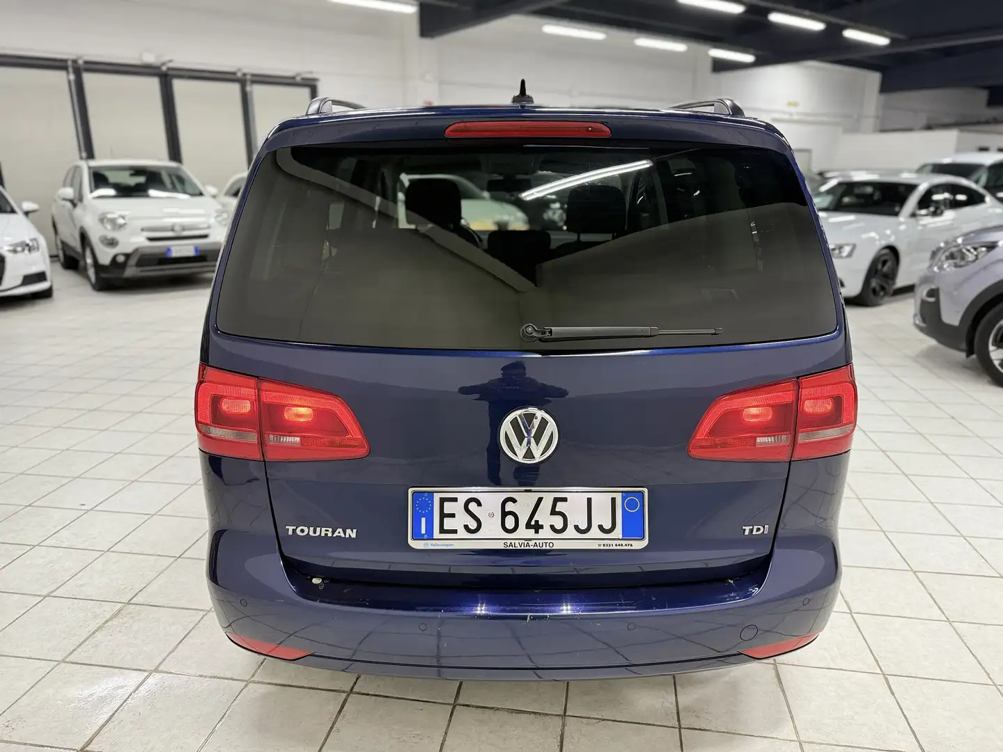 Volkswagen Touran 1.6 tdi bm Comfortline Business Bleu - 2