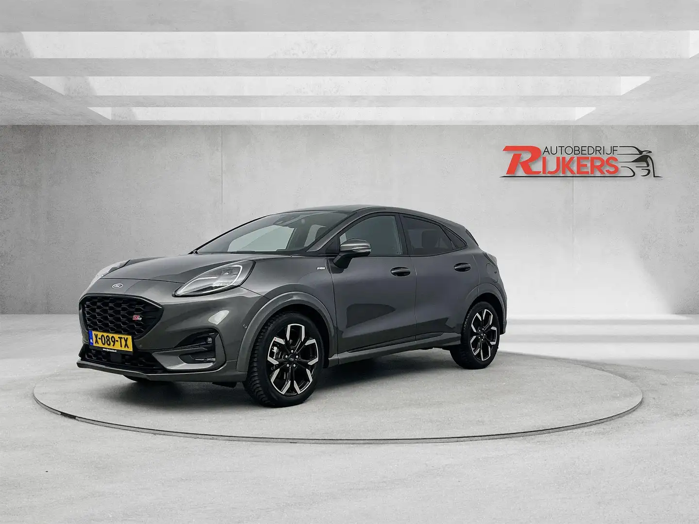 Ford Puma 1.0 EcoBoost MildHybrid ST-Line 125pk Aut,ACC,Came Grijs - 1